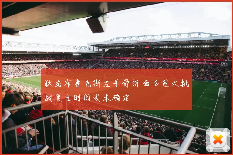 狄龙布鲁克斯左手骨折面临重大挑战复出时间尚未确定