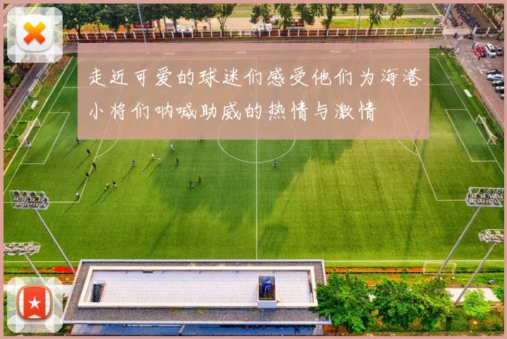 走近可爱的球迷们感受他们为海港小将们呐喊助威的热情与激情